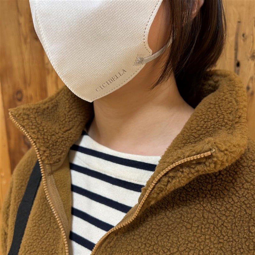 上大岡京急】ボアフリースハーフジッププルオーバーを使用したコーデの